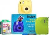 Fujifilm Instax Mini 8 Party Box Yellow Instant Camera