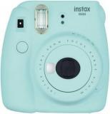 Fujifilm Instax Mini 9 Camera With Leather Bag And 20x Film Sheet Ice Blue Instant Camera