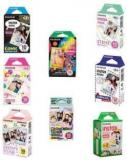 Fujifilm Instax Mini Comic, Rainbow, Stripe, Candy Pop, Airmail, Shiny Star, Stained Glass, Daylight Film Roll