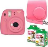 Fujifilm Mini 9 Flamingo Pink With Case And 40 Shots Instant Camera