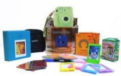 Fujifilm Mini 9 Lime Green Festive Pack Instant Camera