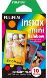 Fujifilm Rainbow Instax Mini 10 Sheet Pack Film Roll