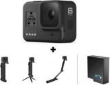 Gopro Hero8 Black With 3 Way Grip And Battery Sports And Action Camera