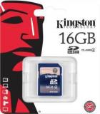 Kingston 16 GB SDHC Class 4 MB/s Memory Card