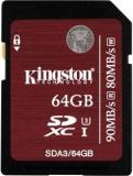 Kingston 64 GB SDXC 90 MB/s Memory Card