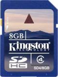 Kingston 8 GB SDHC Class 4 MB/s Memory Card