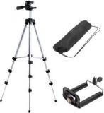 Retrack 3110 Adjustable Head Aluminum Extendable Camera Tripod With Bag Tripod