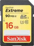 Sandisk Extreme 16 GB Extreme SDHC UHS Class 3 90 MB/s Memory Card