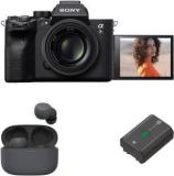 Sony Alpha 7SM3 Mirrorless Camera Body Only With Wireless Earbuds & Rechargeable Battery