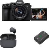 Sony Alpha 9M3 Mirrorless Camera Body Only With Wireless Earbuds & Rechargeable Battery