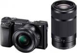 Sony Alpha ILCE 6000Y/b In5 Mirrorless Camera Body With Dual Lens : 16 50 Mm & 55 210 Mm