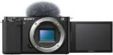 Sony Alpha ZV E10 Mirrorless Camera Body Only Vlog Camera | Made For Creators, APS C Sensor, Advanced Autofocus, Clear Audio|