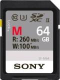 Sony SF M Series 64 GB SDXC UHS Class 3 260 MB/s Memory Card