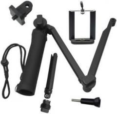 Taslar Selfie Stick for Mobile, Action Camera, GoPro, Tripod, Tripod Ball Head