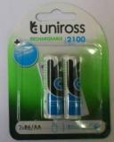 Uniross 2100 MAh Ni Mh AA Rechargeable Ni MH Battery