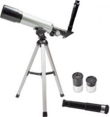 Asmi's INTERNATIONAL 90X Land and Sky Optical Glass Metal Tube Refractor With Attache Case 360MM F Length Hard Tripod zoom Reflecting Telescope