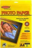 Bambalio Glossy Photo Paper 180 GSM, 20 Sheets A4 Photo Paper