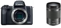 Canon M50 Mirrorless Camera Single Lens: EF M18 150mm f/3.5 6.3 IS STM