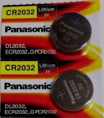 Enerzy Cr2032 Battery Panasonic, Lithium Coin Cell, 3V NON RECHARGEABLE Camera Button Cells