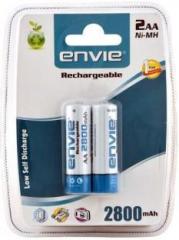 Envie 2 x AA 2800 mAh Ni Mh Rechargeable Ni MH Battery