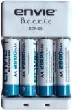 Envie Bettle ECR 20 |Combo With| 4xAA 2800 Ni MH rechargeable Camera Battery Charger