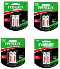 Eveready Ultima 600 mAh AAA 8 Pc Battery Rechargeable Ni MH Battery