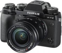 Fujifilm X T2 with 18 55 mm F2.8 4.0 R LM OIS Lens Mirrorless Camera Kit