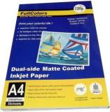 Full Colors Matte Coated Unruled A4 Photo Paper