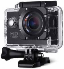 Mezire Action Shot HD 1080P Ultra HD Waterproof Digital Camera Multiple Photo Shooting Mounted Suitable Sports and Action Camera Sports and Action Camera