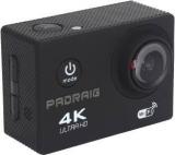 Padraig 4 K Sport Action Camera WIFI H D M I 1080P H D Waterproof Work With Android, I O S, Tablet, P C. Black Sports & Action Camera