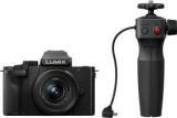 Panasonic DC G100VGW K Mirrorless Camera Body And Lens With 12 32mm Land Bluetooth Tripod Grip,