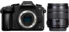 Panasonic DMC G85HGW K Mirrorless Camera Body with Single Lens: 14 140 F/3.5.6