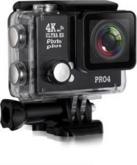 Pluto Plus 4K Ultra HD Video Waterproof Sports Action Camera Action Camera Pro 4 Sports and Action Camera