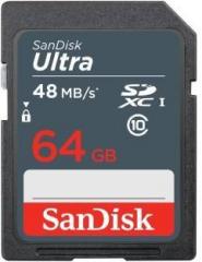 Sandisk Ultra Camera 64 GB SD Card Class 10 48 MB/s Memory Card