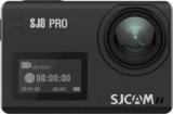 Sjcam SJ8 Pro Native 4K 60fps Wifi Action Camera 2.33 Inch IPS Retina Display Type C Port Waterproof Black Full Set Instant Camera