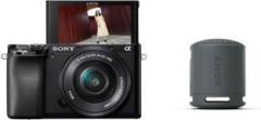 Sony Alpha 6100Y Mirrorless Camera Body With 16 50mm & 55 210mm with Wireless Bluetooth Speaker