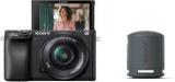 Sony Alpha 6400L Mirrorless Camera Body With 16 50mm with Wireless Bluetooth Speaker