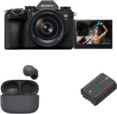 Sony Alpha 9M3 Mirrorless Camera Body Only with Wireless Earbuds & Rechargeable Battery