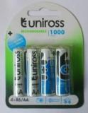 Uniross 1000 MAh Ni Mh AA Rechargeable Ni MH Battery