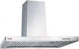 Alda Glen CHA 652 90 Cm Baffle Filter Wall Mounted Chimney (Silver, 1000 M3/hr)