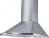 Alda Glen CHA 671 60 Cm Baffle Filter Wall Mounted Chimney (Silver, 1000 M3/hr)