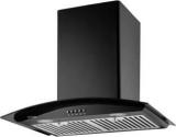 Alstorm ALPHA PB BK 60 Cm Wall Mounted Chimney