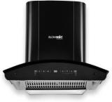 Blowhot Camilia 60 Cm Filterless, Auto Clean, Motion Sensor, Led Lights, 1 Year Warranty Auto Clean Wall Mounted Matt Black 1300 CMH Chimney