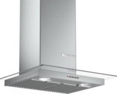 Bosch 60 cm Straight Glass hood Wall Mounted Chimney (silver, 800 m3/hr)