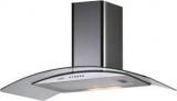 Cata C GLASS 60 CM Wall Mounted Chimney (Steel, 1150 M3/hr)