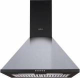 Elica 60 Cm Chimney | CONE BF 60 LTW Nero | 2 Baffle Filters | Black | Wall Mounted Chimney