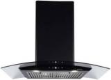 Elica ESCG HAC TOUCH 90 NERO 2F With 2 Baffle Filter, Auto Clean, Wall Mounted Chimney