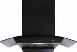 Elica FLCG PB 900 HAC NERO Auto Clean Wall Mounted Black 1310 CMH Chimney