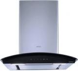 Elica Glace EDS HE LTW 60 BK T4V LED Wall Mounted Chimney