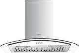 Elica Glace Power Plus Wall Mounted Chimney (Silver, 1150 M3/hr)